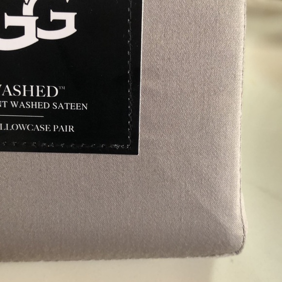 UGG Bedding New Ugg Cotton Standard Pillow Case Set Of 2 Grey Poshmark